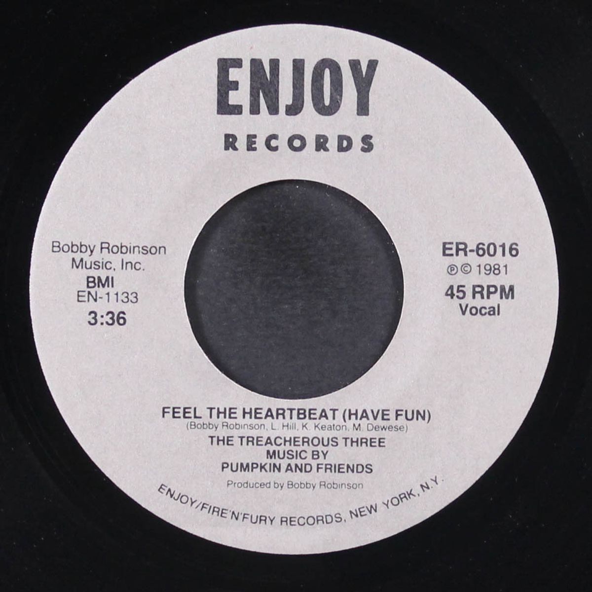 feel the heartbeat (have fun) / instro by TREACHEROUS THREE