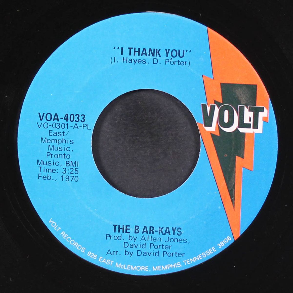 sang and dance / i thank you by BAR-KAYS