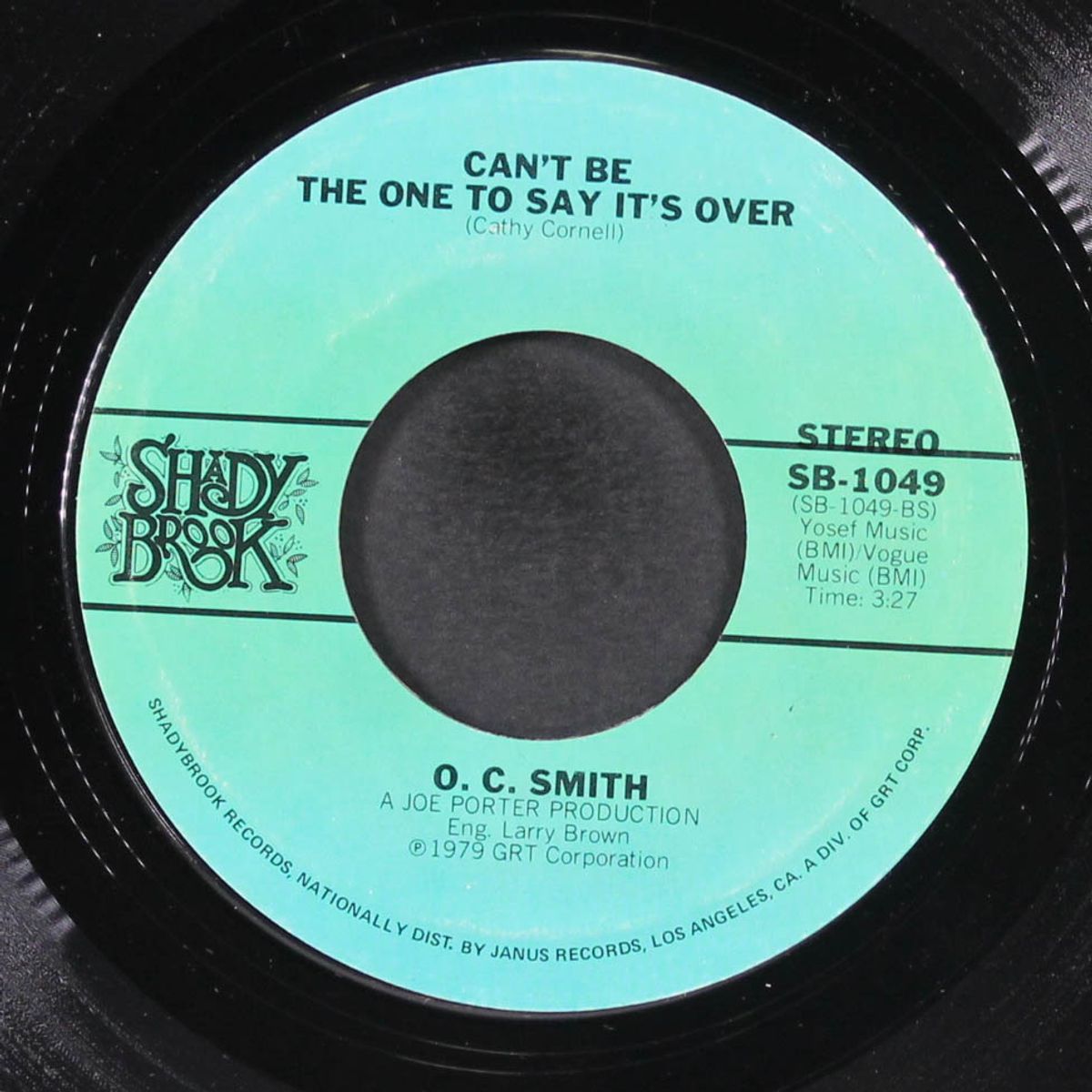living without your love / can't be the one by O.C. SMITH