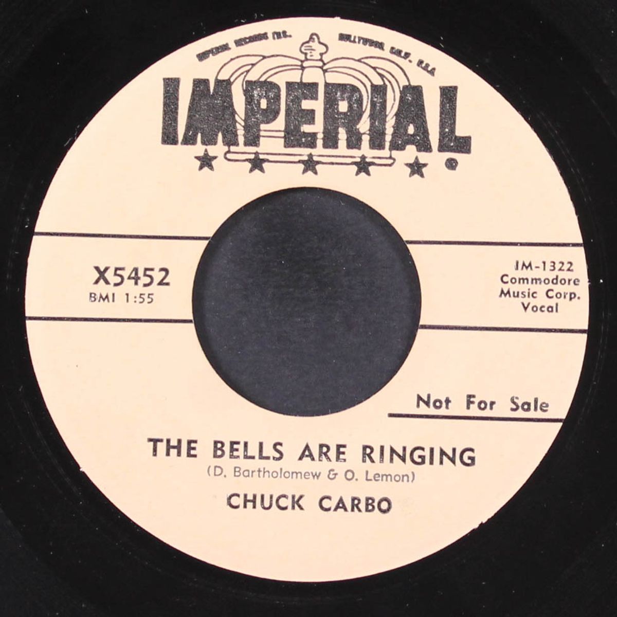 the bells are ringing / poor boy by CHUCK CARBO