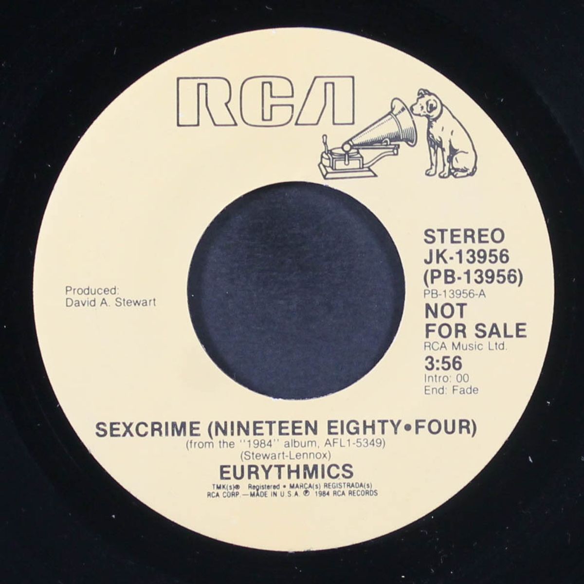 sexcrime 1984 by EURYTHMICS