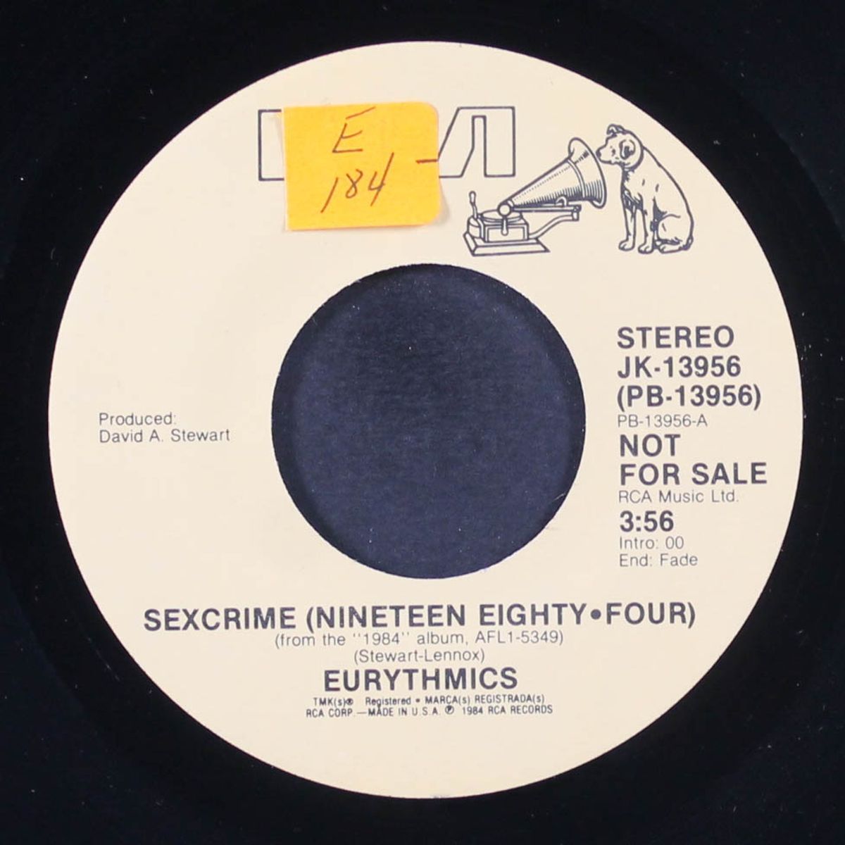 sexcrime 1984 by EURYTHMICS