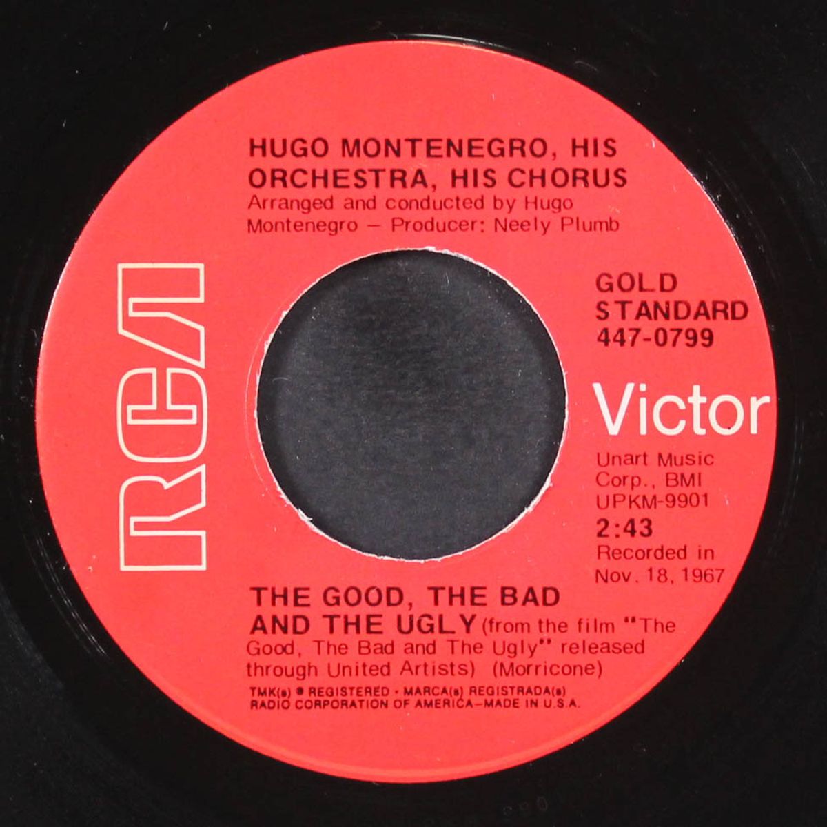 the good, the bad & the ugly / for a few dollars more by HUGO MONTENEGRO
