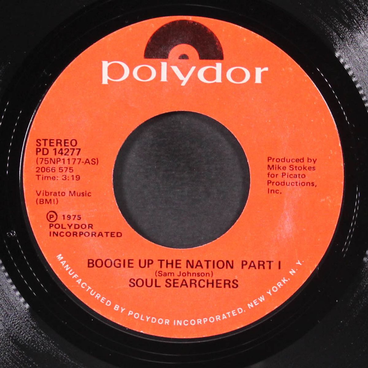 boogie up the nation / part ii by SOUL SEARCHERS