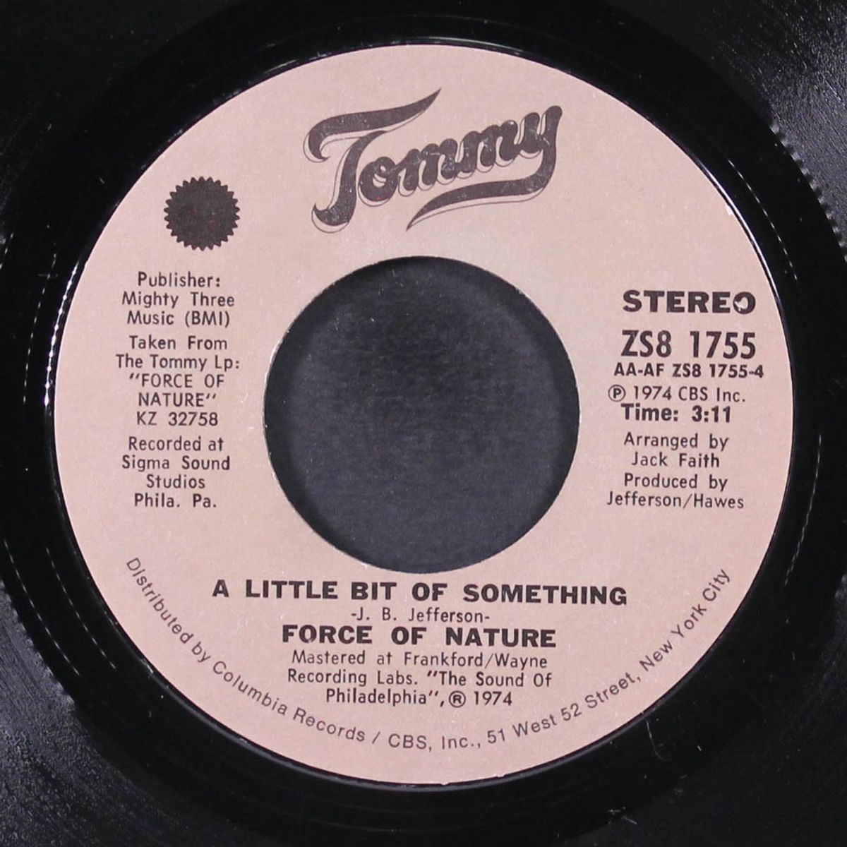 simba / a little bit of something by FORCE OF NATURE