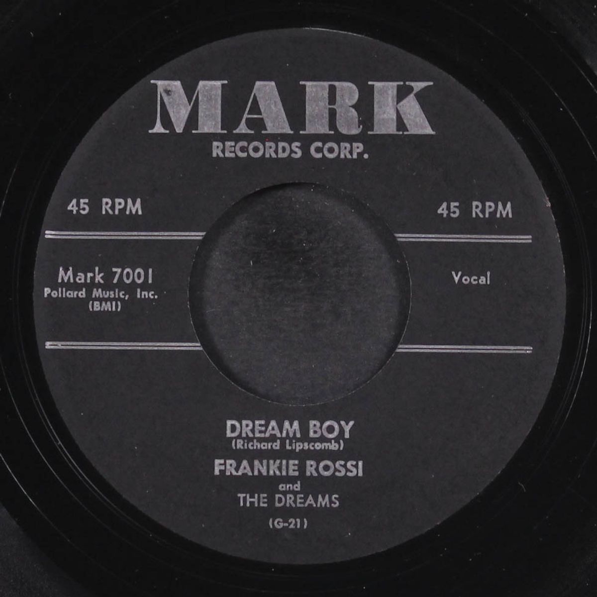 dream boy / around the corner by FRANKIE ROSSI & DREAMS