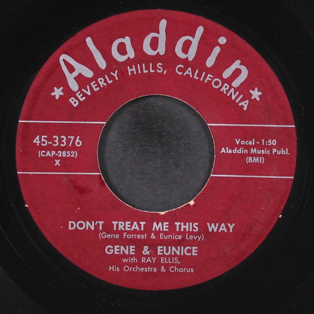 doodle doodle doo / don't treat me this way by GENE & EUNICE