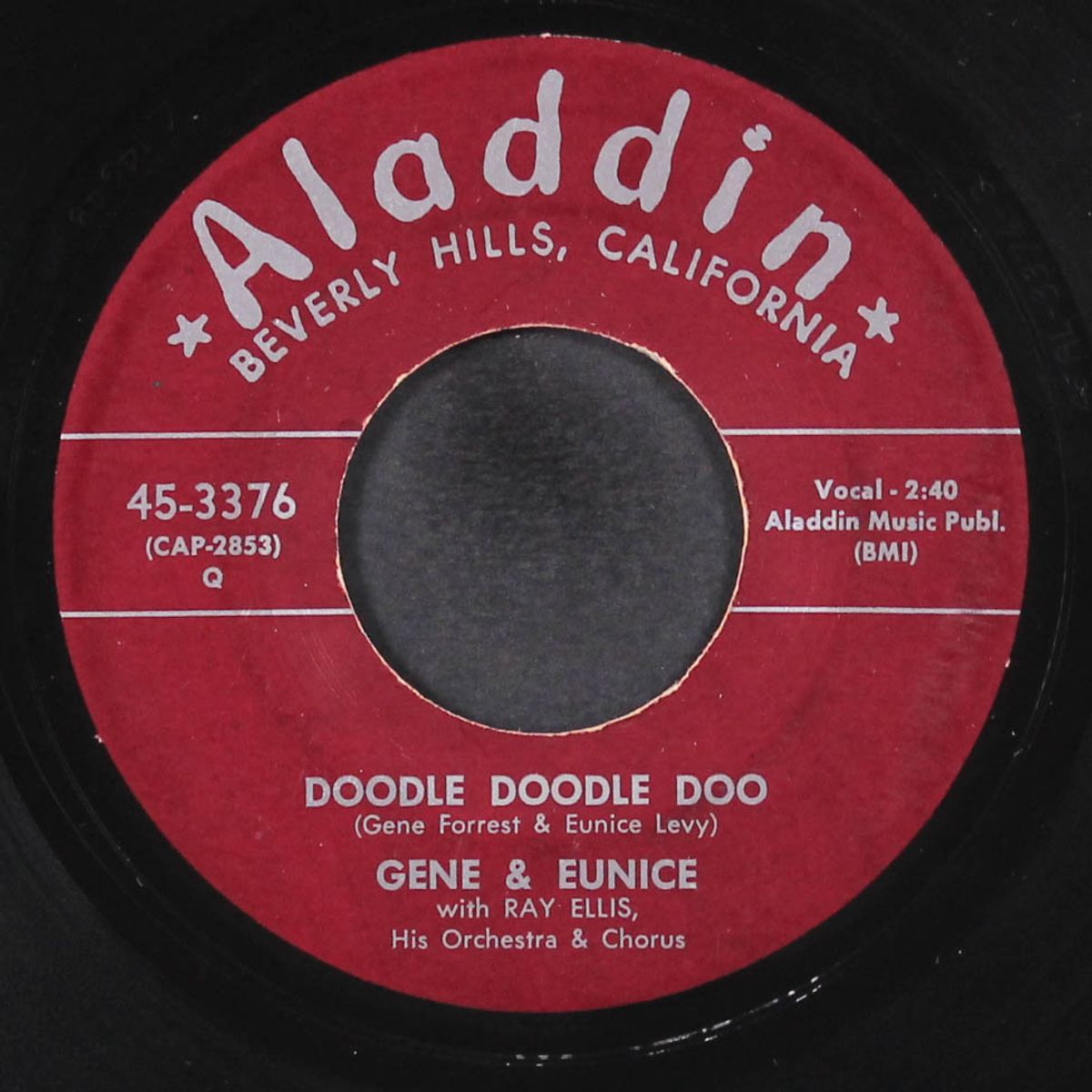 doodle doodle doo / don't treat me this way by GENE & EUNICE