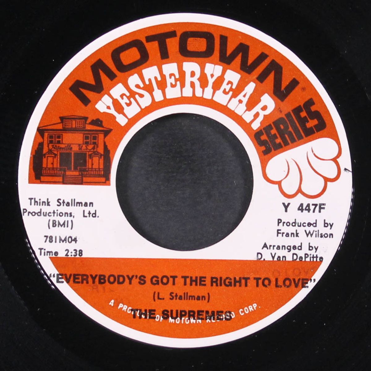 stoned love / everybody's got the right to love by SUPREMES