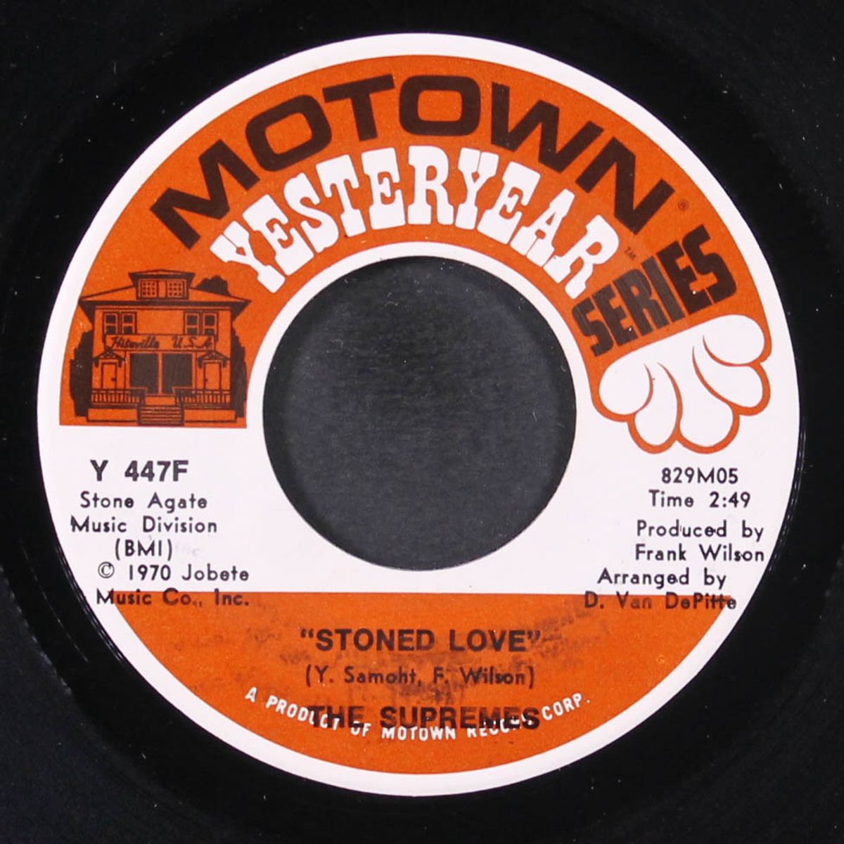 stoned love / everybody's got the right to love by SUPREMES