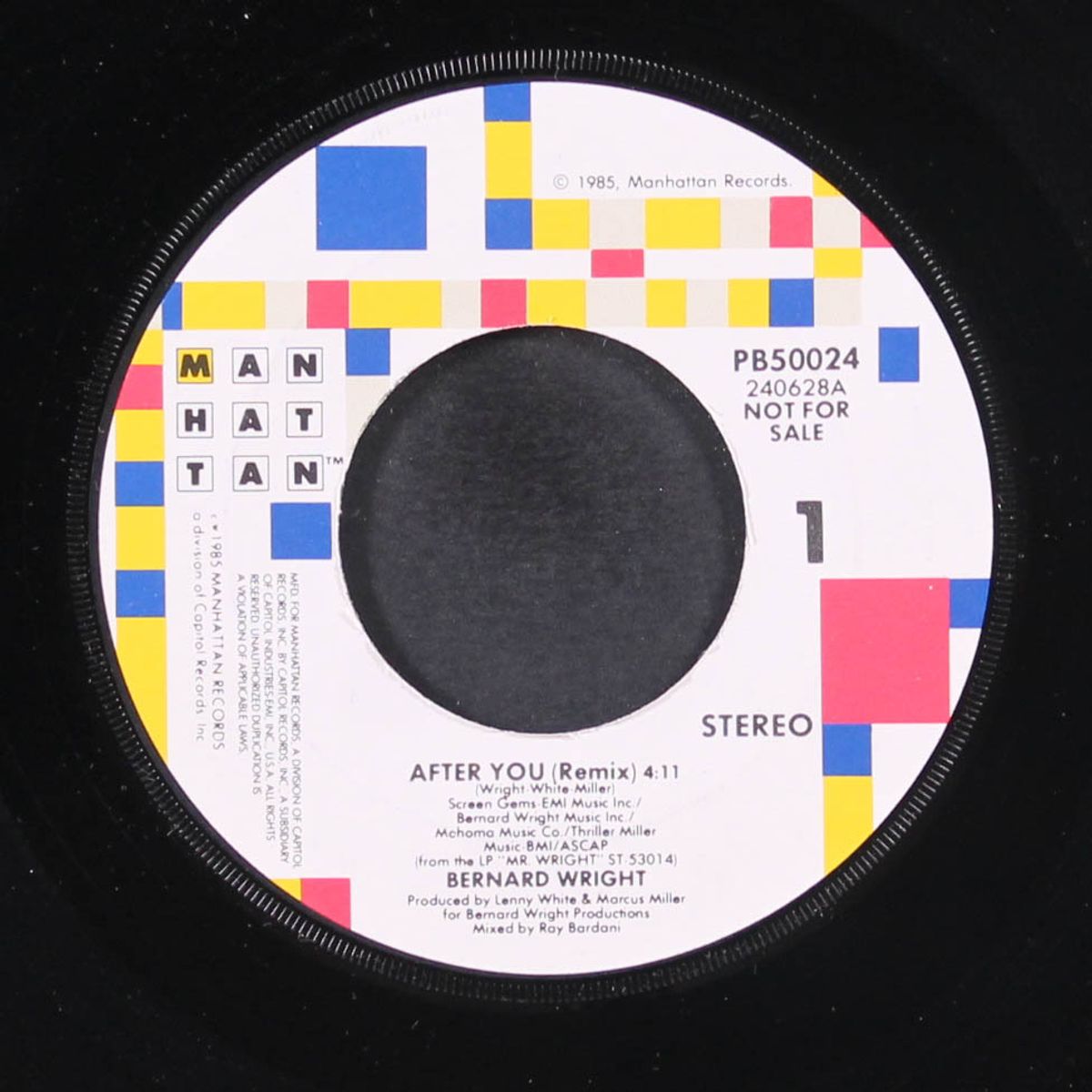 after you (remix) / same by BERNARD WRIGHT