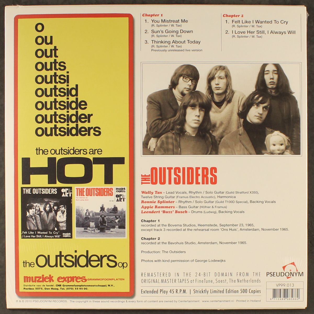 you mistreat me e.p. by OUTSIDERS