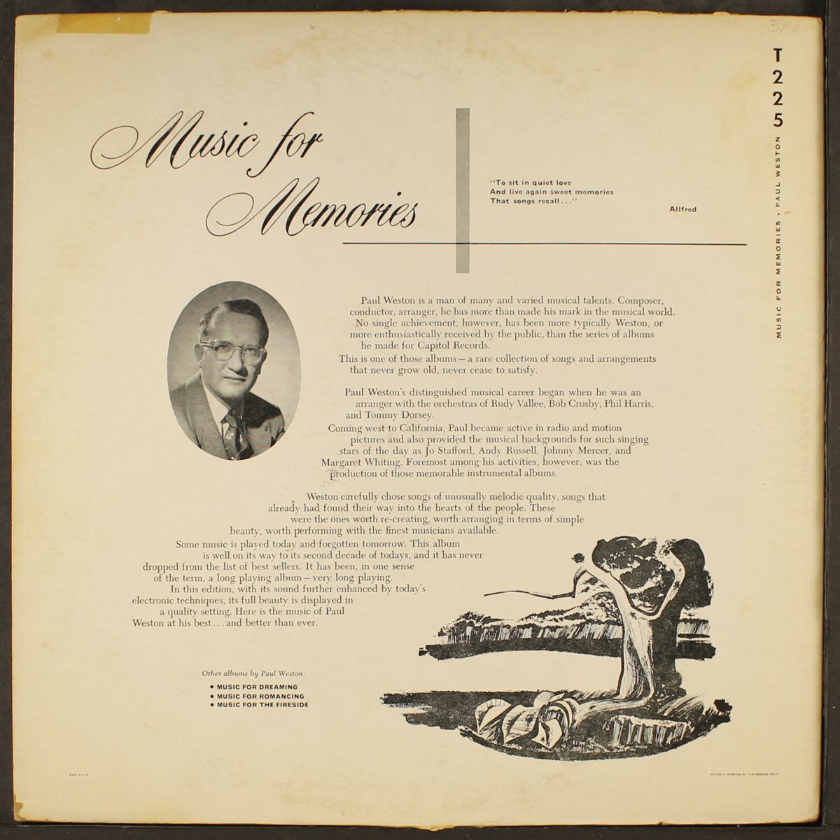 music for memories by PAUL WESTON