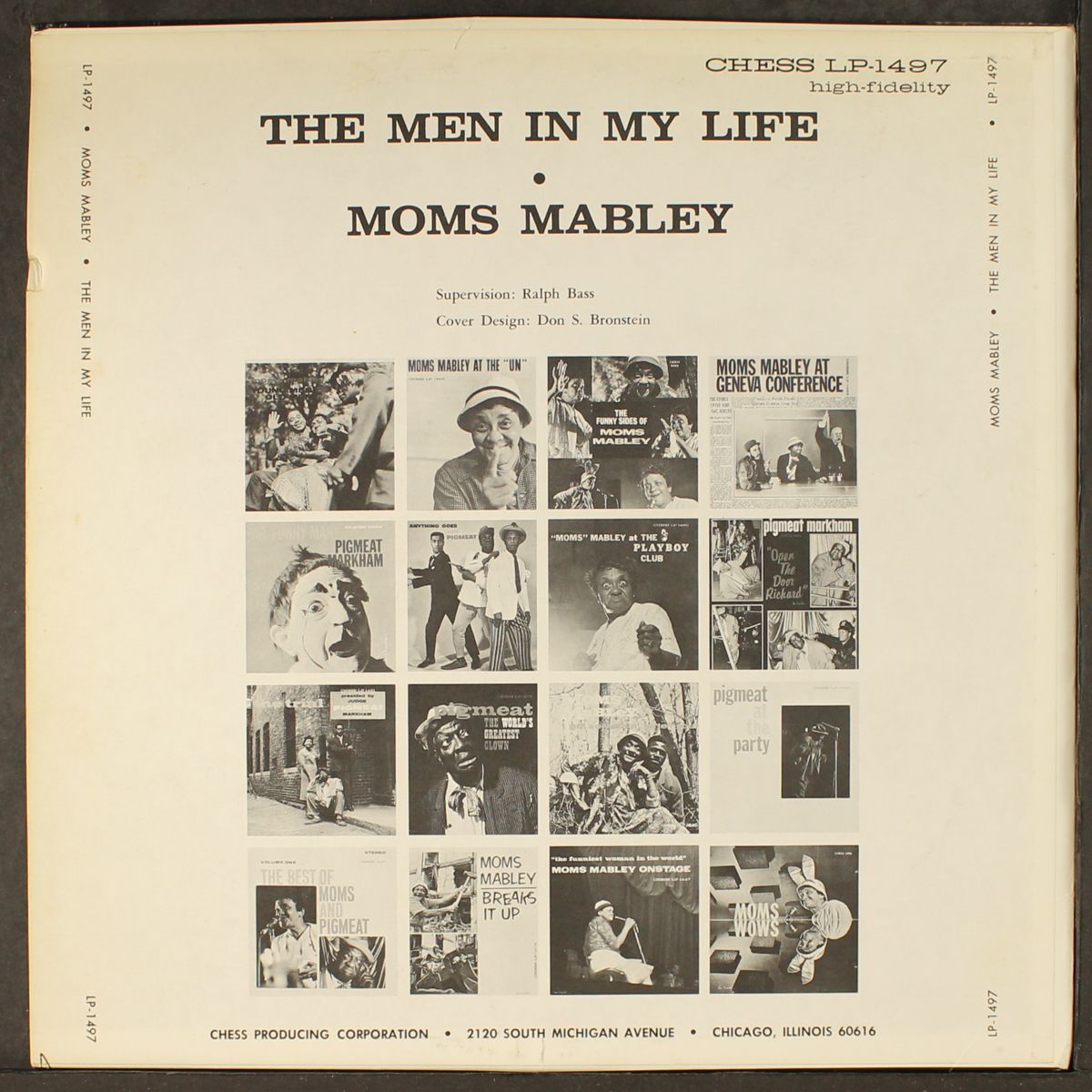 the men in my life by MOMS MABLEY