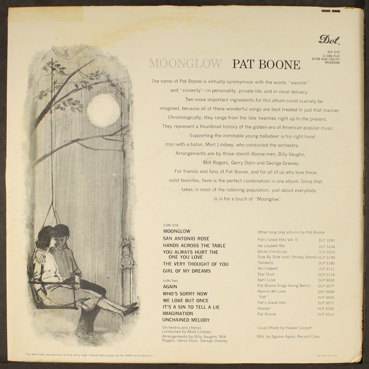 moonglow by PAT BOONE