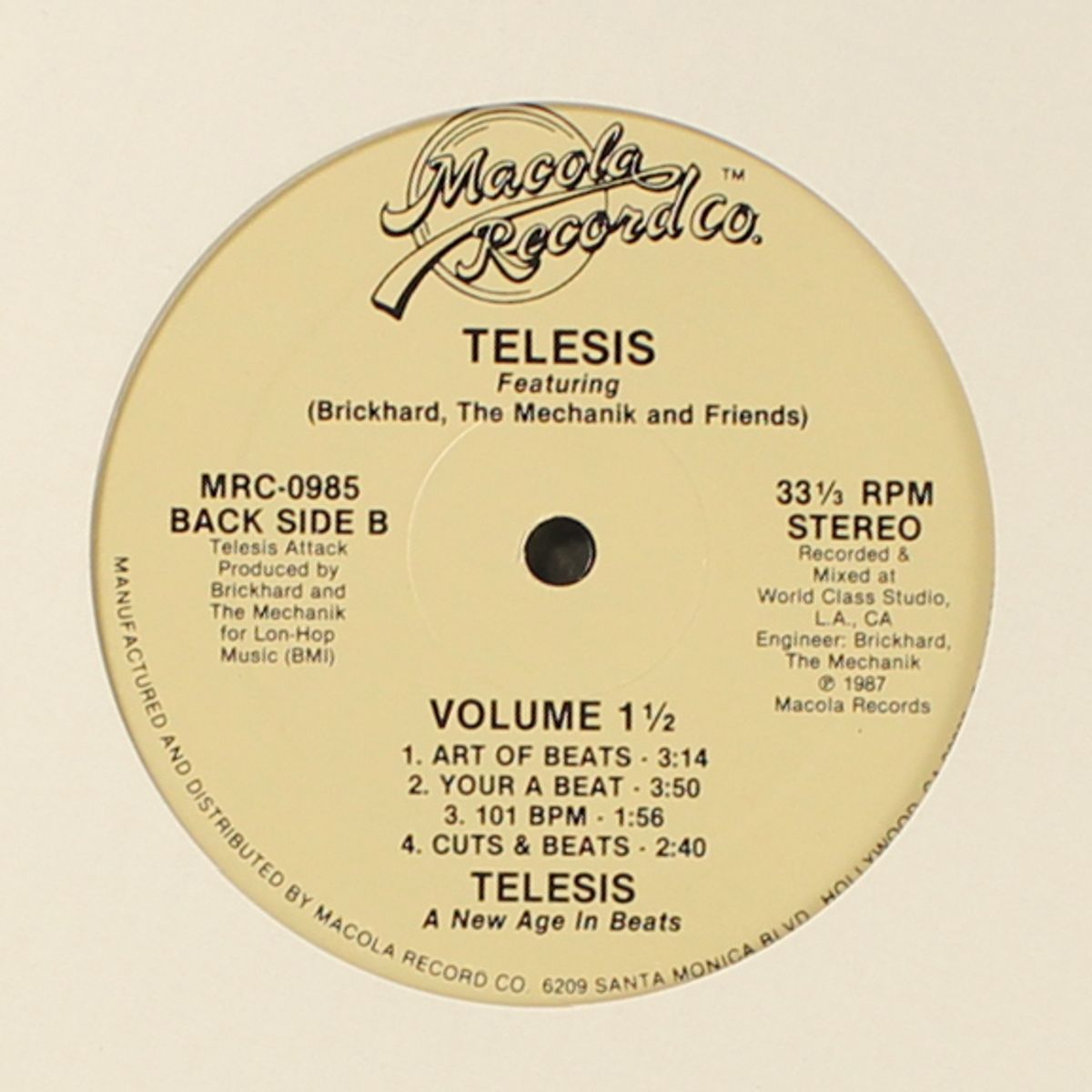 volume 1/volume 1 1/2 by TELESIS