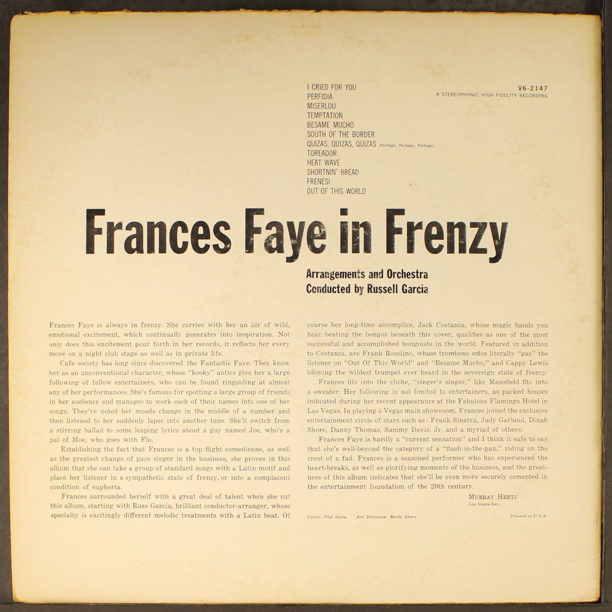 in frenzy by FRANCES FAYE