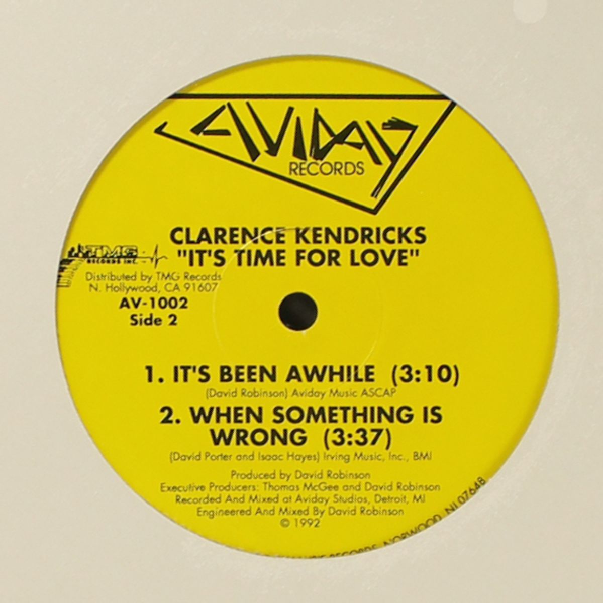 it's time for love + 3 by CLARENCE KENDRICKS