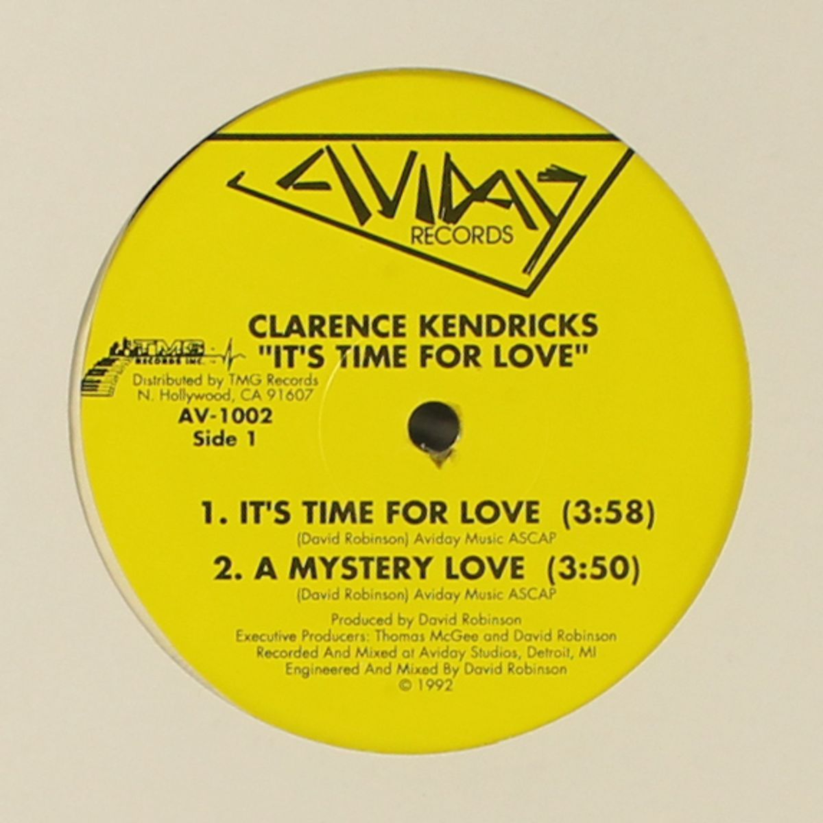 it's time for love + 3 by CLARENCE KENDRICKS