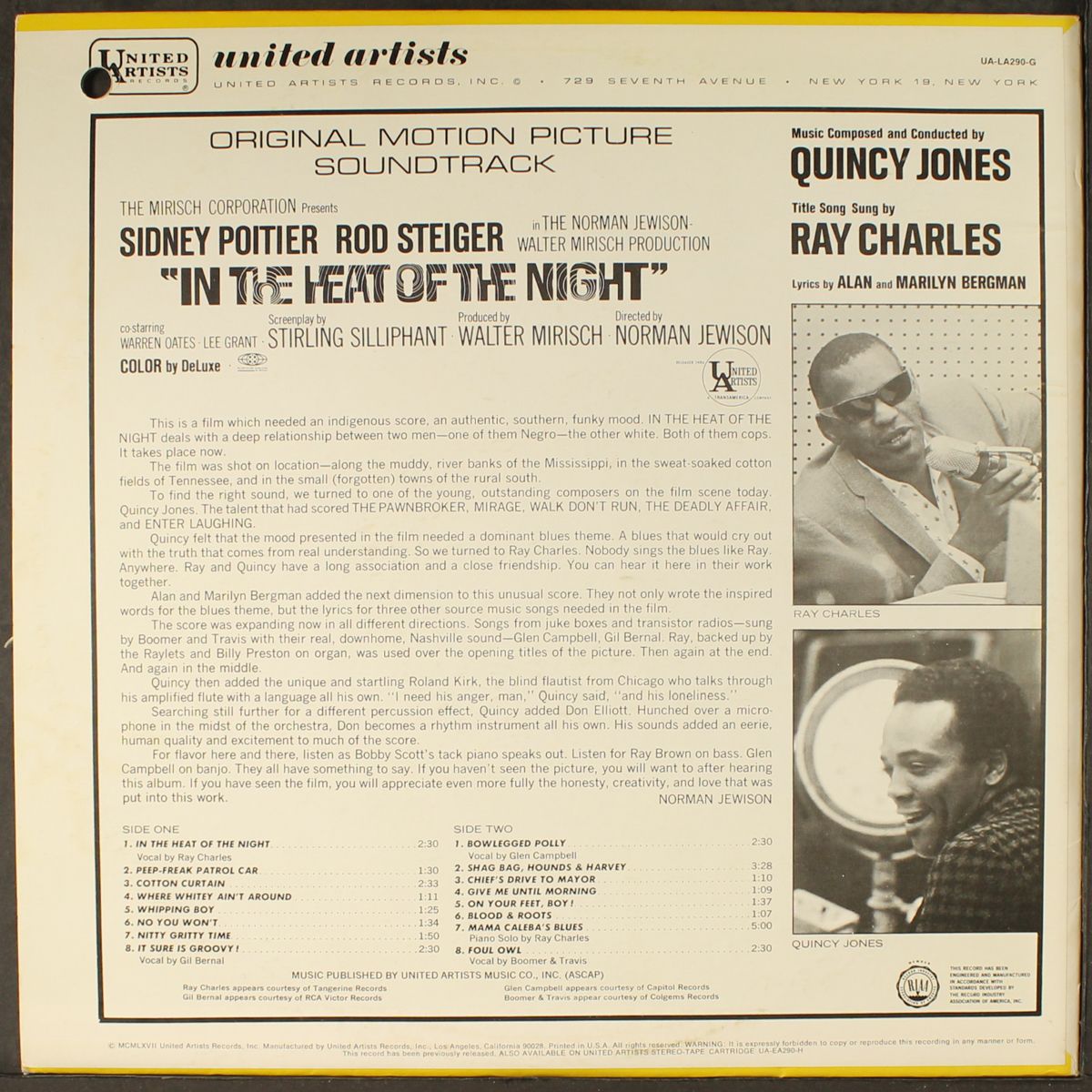in the heat of the night by SOUNDTRACK