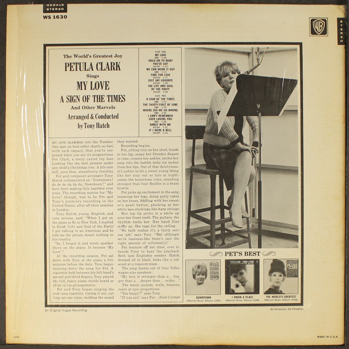 my love by PETULA CLARK