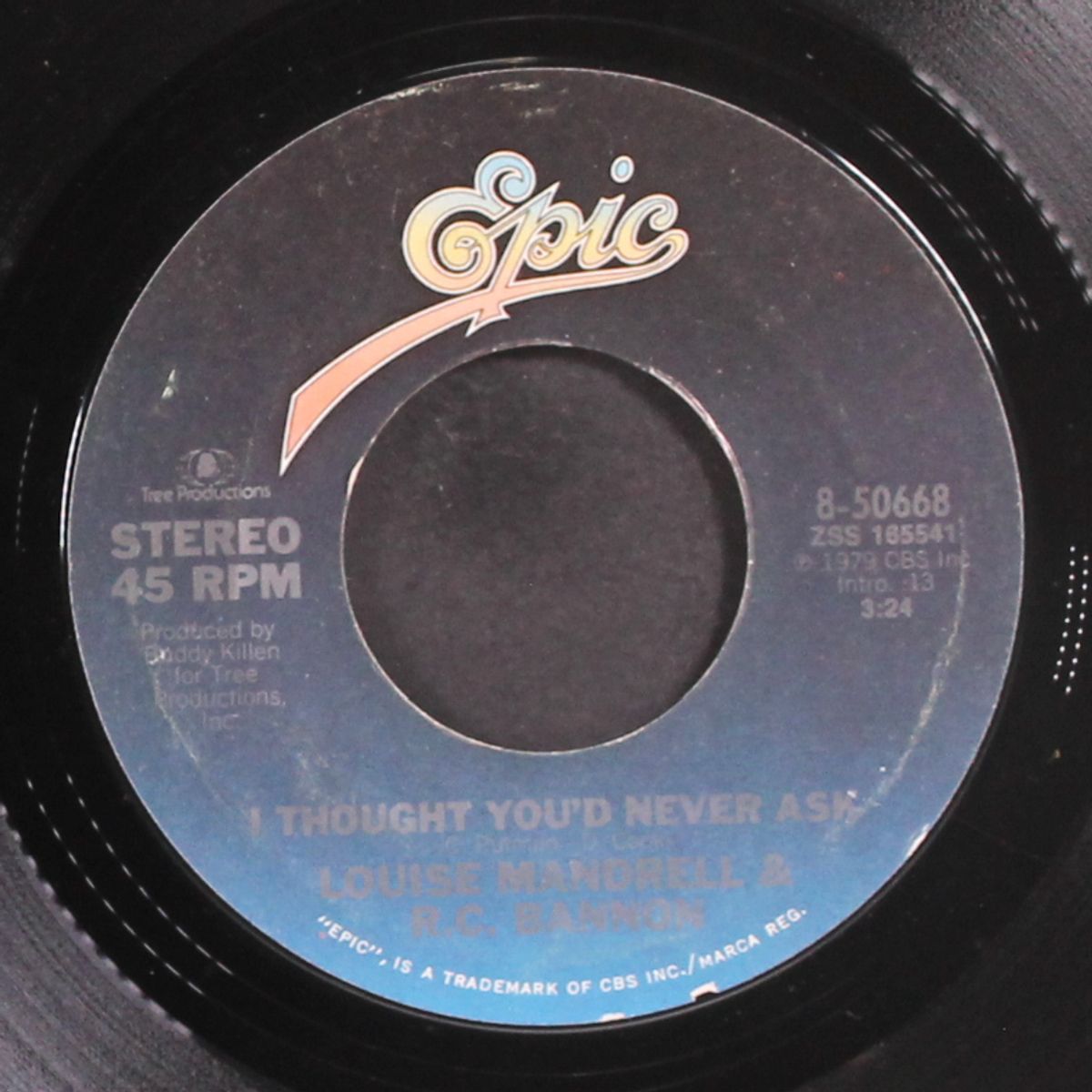 i thought you'd never ask / mono by LOUISE MANDRELL & R.C. BANNON