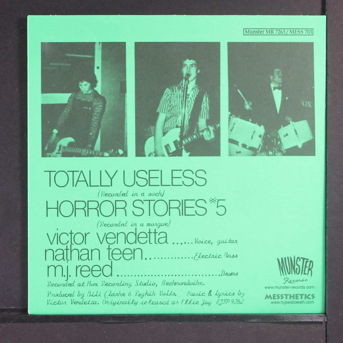 totally useless / horror stories by PSYKIK VOLTS