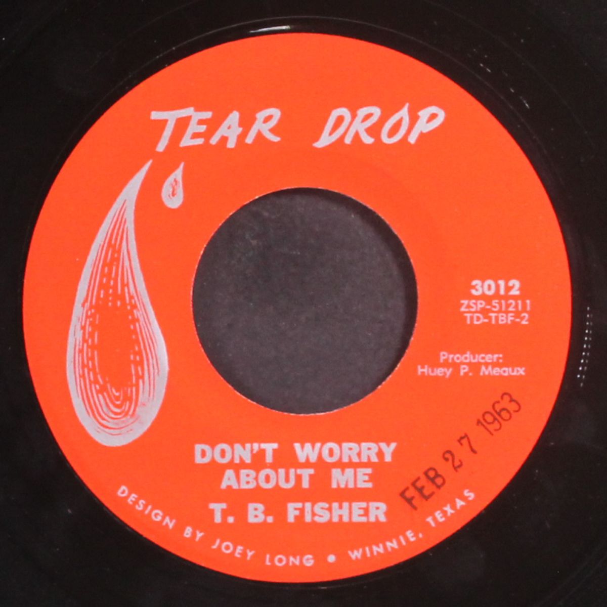 don't change your mind / don't worry about me by T.B. FISHER