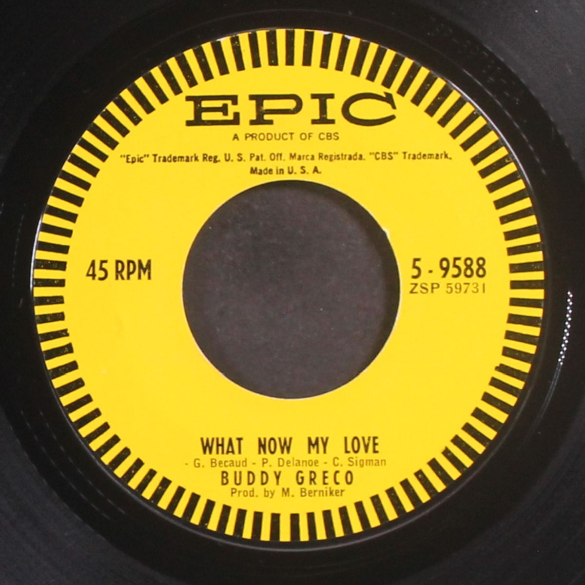 make up your mind / what now my love by BUDDY GRECO