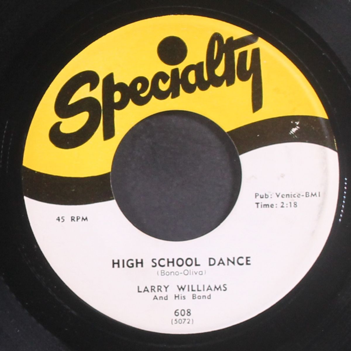 short fat fannie / high school dance by LARRY WILLIAMS