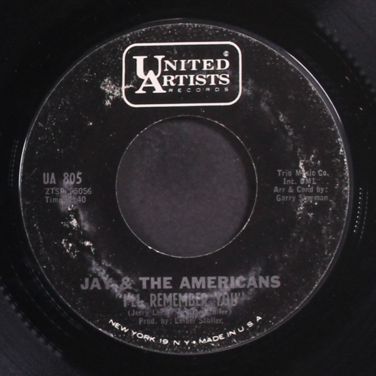 let's lock the door / i'll remember you by JAY & AMERICANS