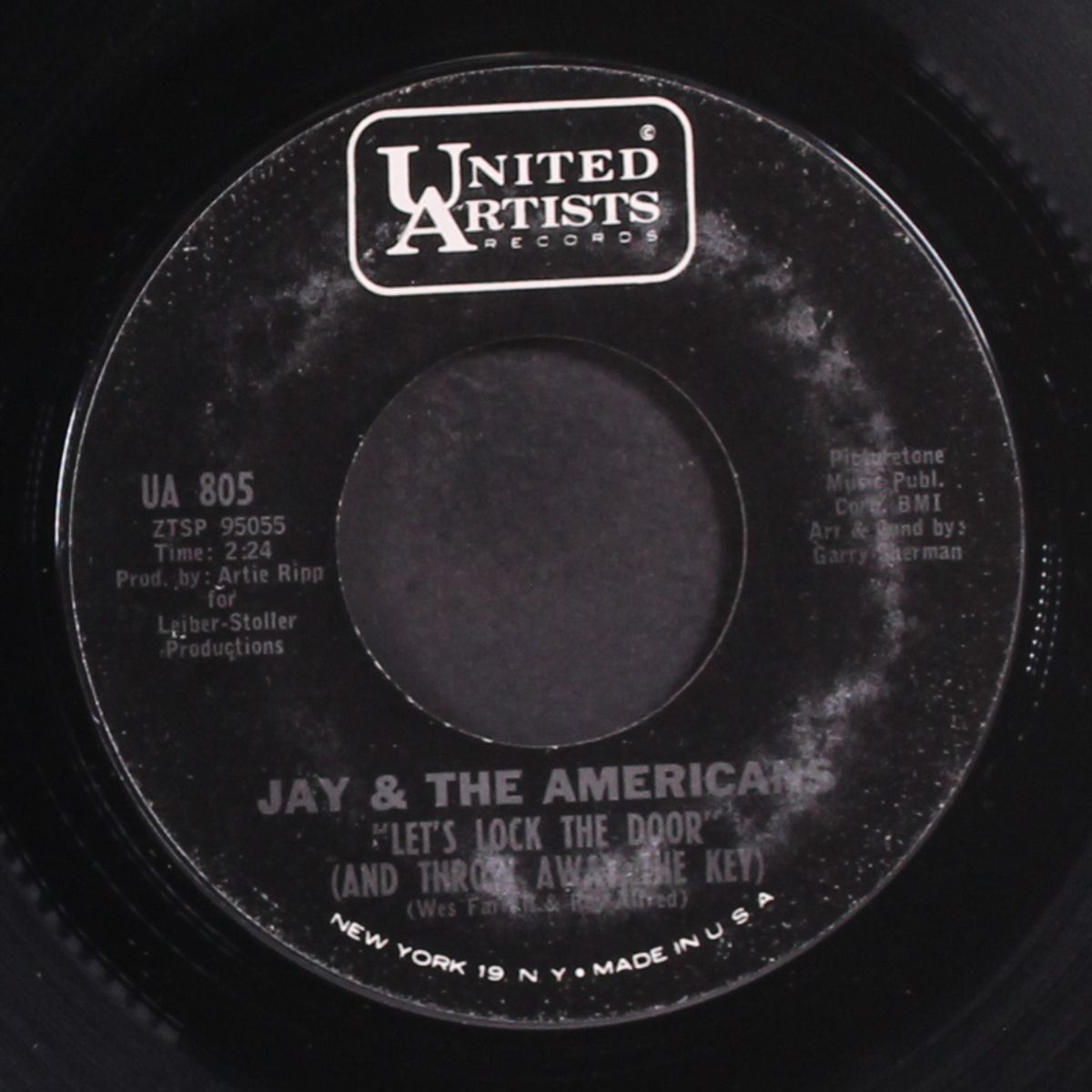 let's lock the door / i'll remember you by JAY & AMERICANS
