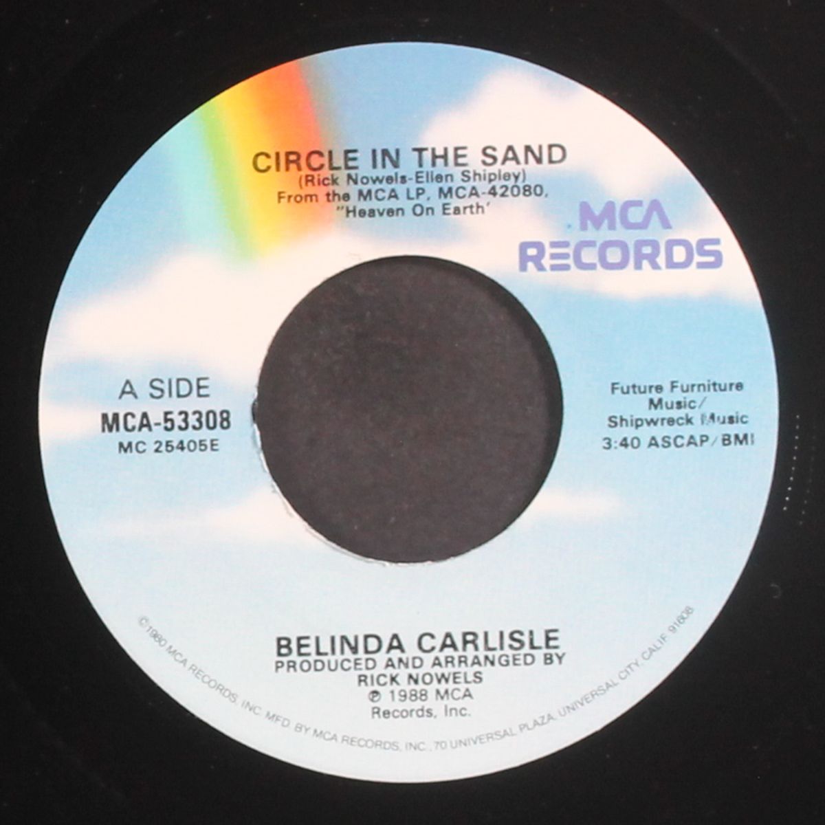 circle in the sand / we can change by BELINDA CARLISLE
