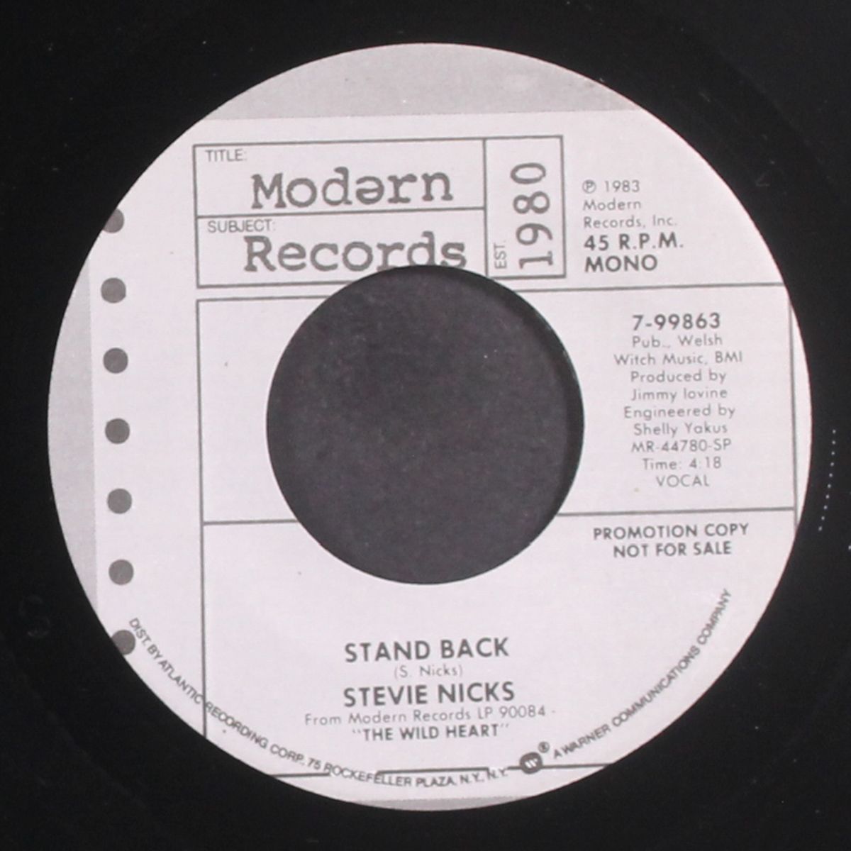 stand back by STEVIE NICKS