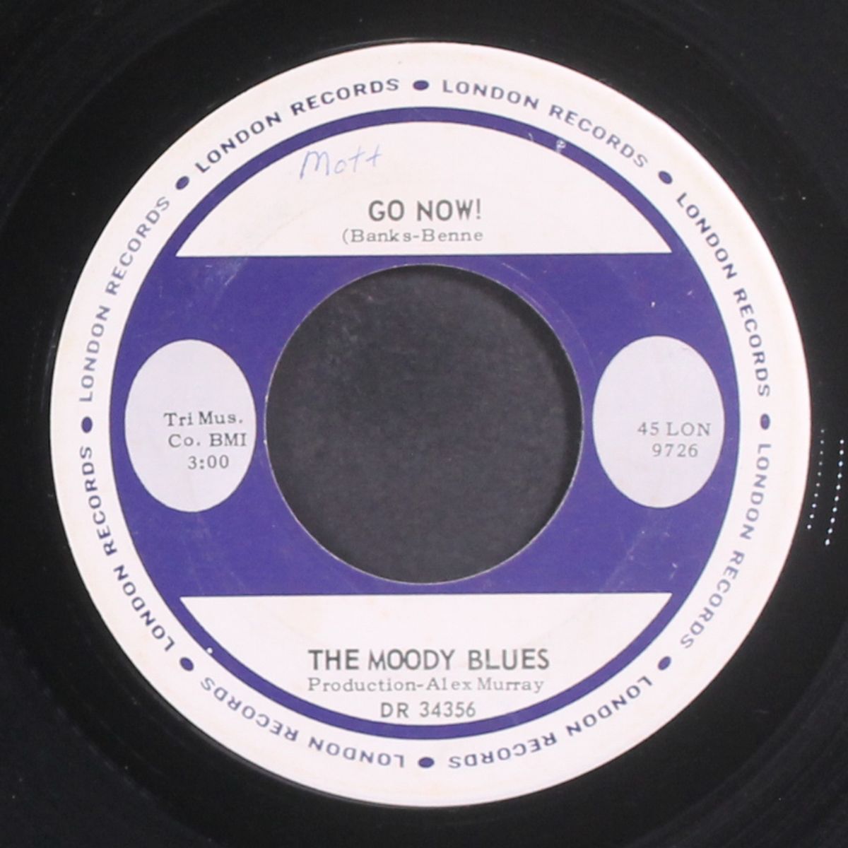 go now! / it's easy child by MOODY BLUES