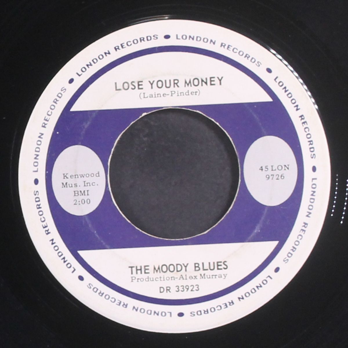 go now! / it's easy child by MOODY BLUES
