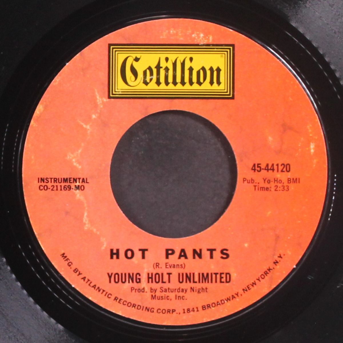 hot pants / i'll be there by YOUNG HOLT UNLIMITED