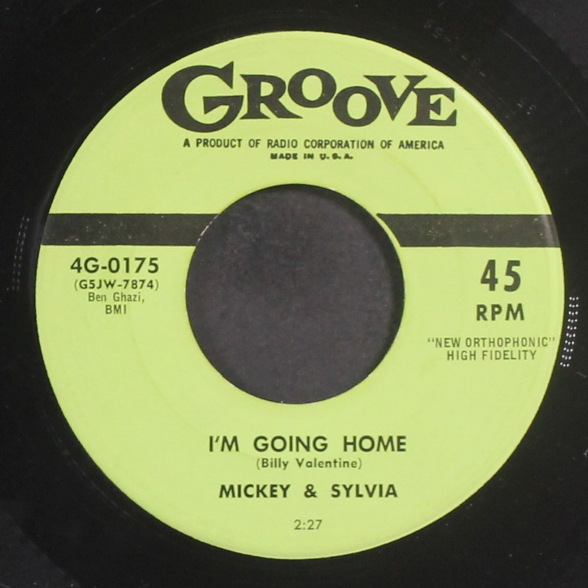 love is strange / i'm going home by MICKEY & SYLVIA