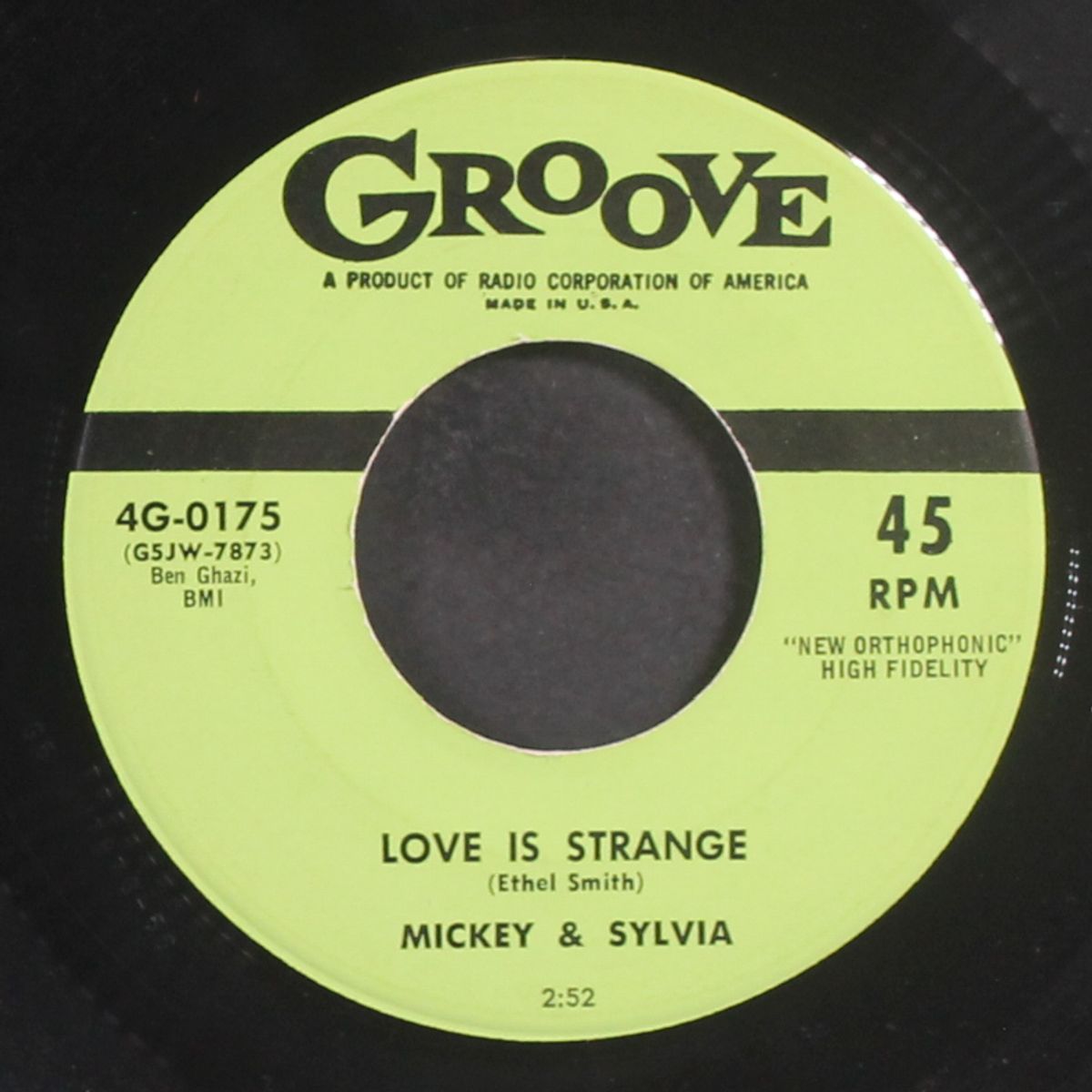 love is strange / i'm going home by MICKEY & SYLVIA