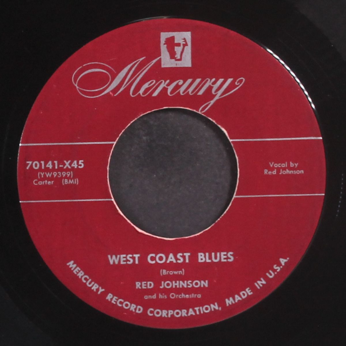 mamma does the boogie / west coast blues by RED JOHNSON