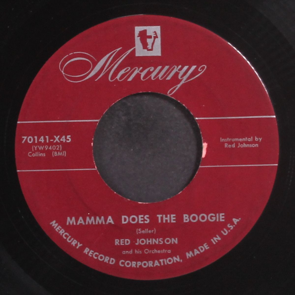 mamma does the boogie / west coast blues by RED JOHNSON
