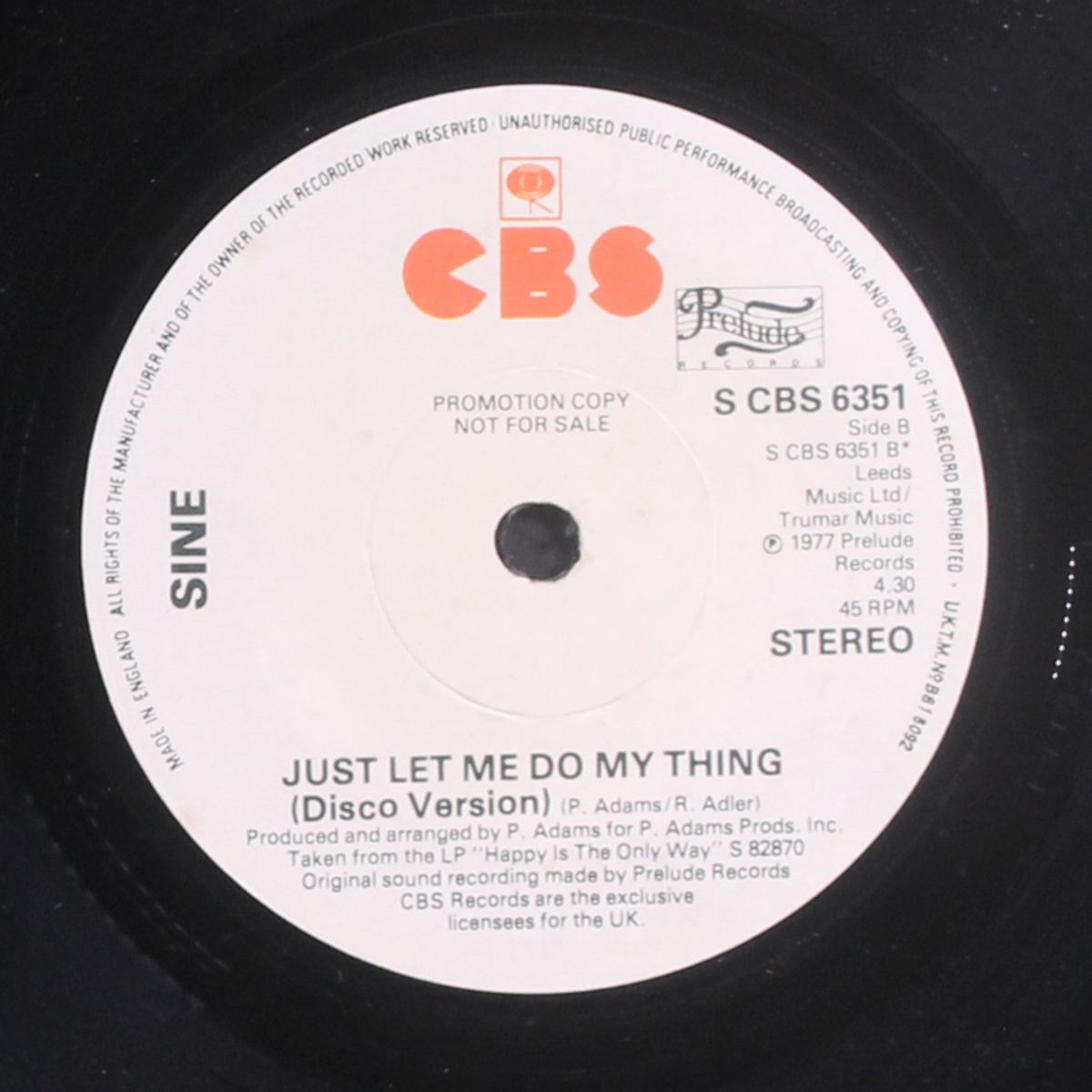 just let me do my thing by SINE