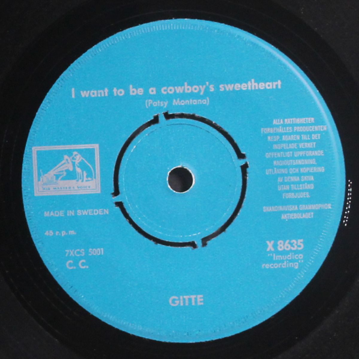 i want to be a cowboy's sweetheart by GITTE