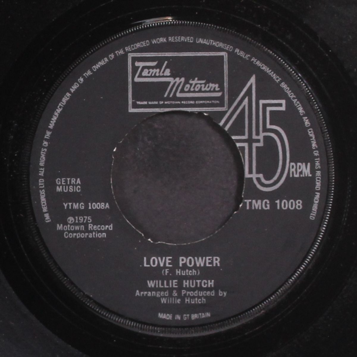 love power / get ready for the get down by WILLIE HUTCH
