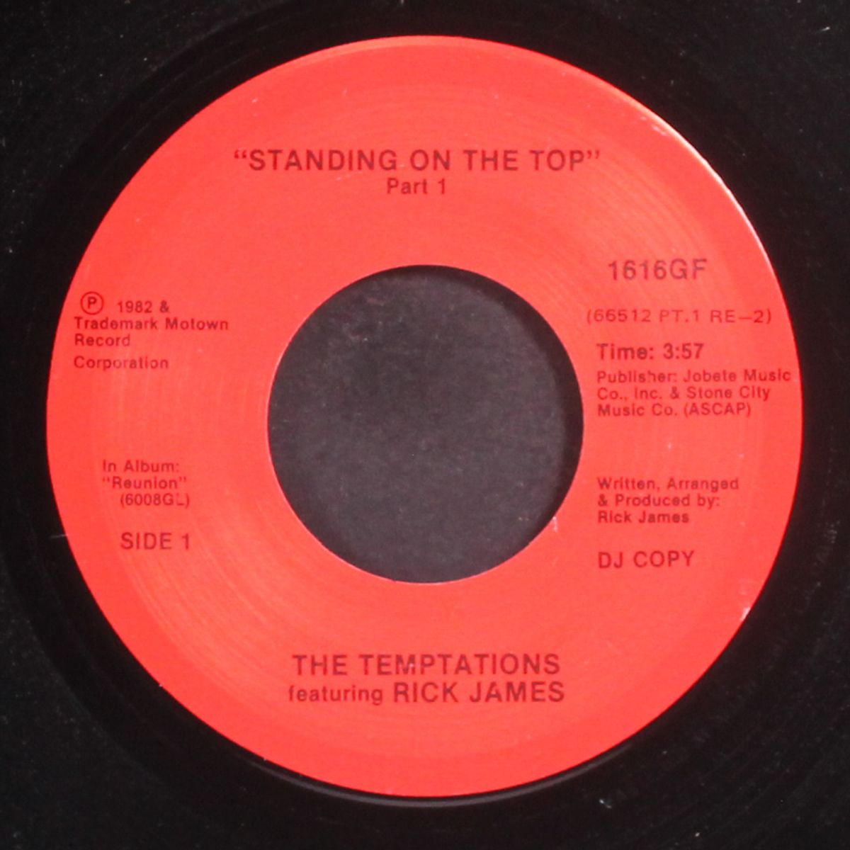 standing on the top by TEMPTATIONS