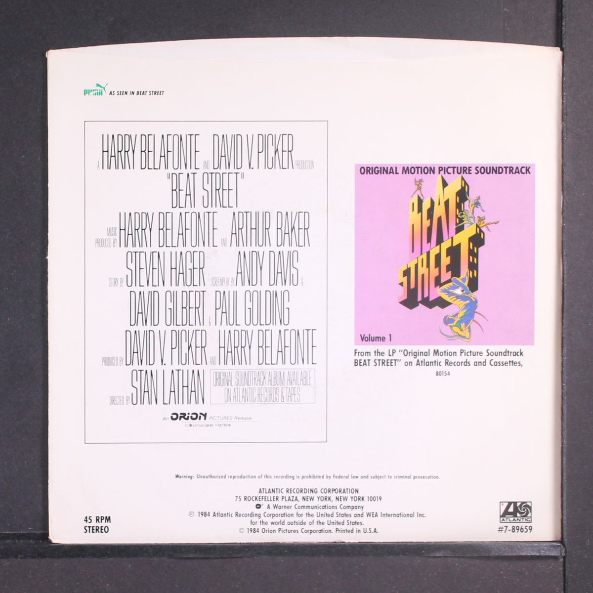 beat street breakdown by GRANDMASTER MELLE MEL & FURIOUS FIVE