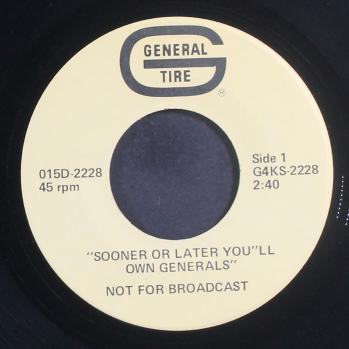 sooner or later you'll own generals by UNKNOWN ARTIST