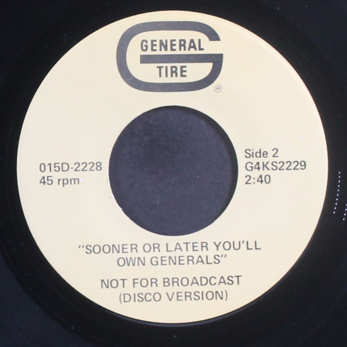 sooner or later you'll own generals by UNKNOWN ARTIST