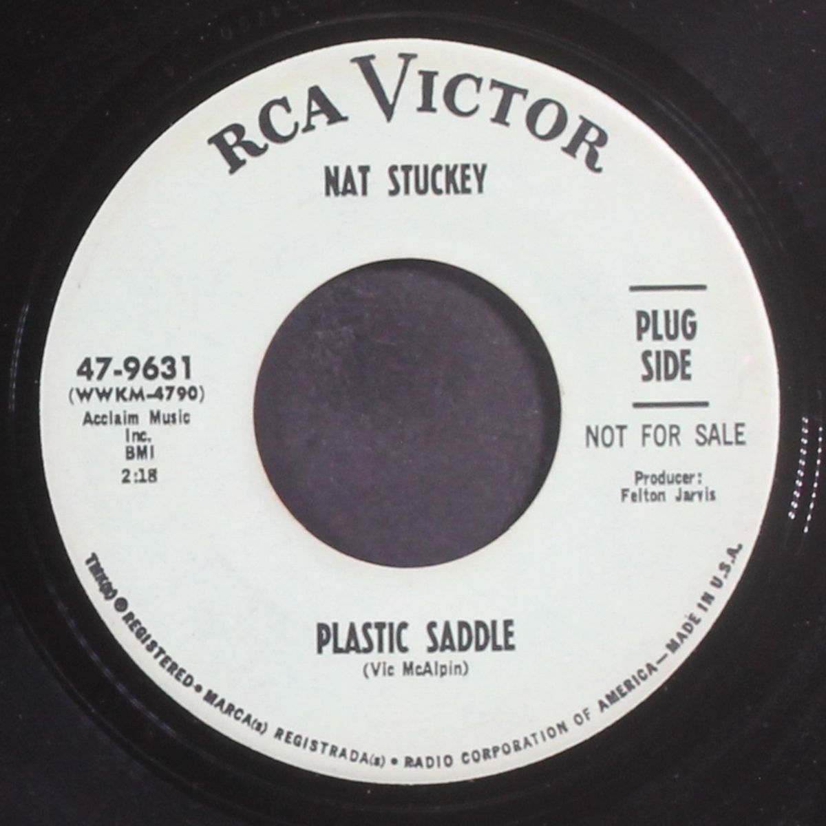 plastic saddle / woman of hurt by NAT STUCKEY