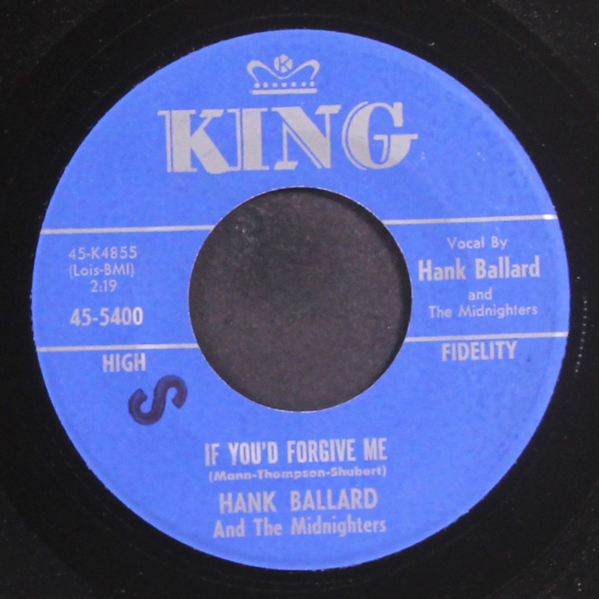 let's go, let's go, let's go / if you'd forgive me by HANK BALLARD & MIDNIGHTERS